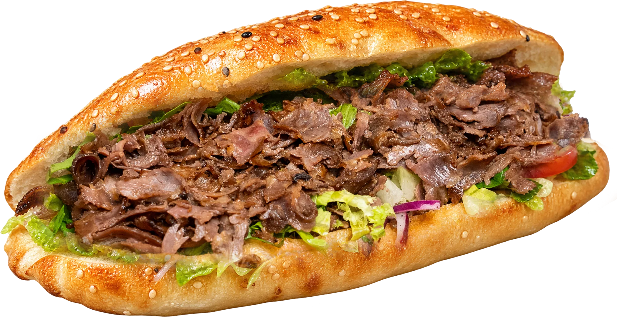 Döner im Sesambrot von Aboow